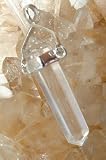 Review The Gem Tree  / Double Terminated Quartz pendant with chain