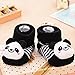 Aivtalk Unisex Baby Cute 3D Cartoon Short Sock Slipper Shoe Bootie-Panda
