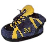 Michigan Wolverines Comfy Feet NCAA Baby Slippers