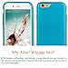 iPhone 6 Case,iPhone 6S Case,by Ailun[Vigorous Series] Protective Soft-Inner Anti-Scratch Aesthetical Finished Base with Vibrant Trendy Color Slider Style Hard Case-Siania Retail Package[Blue]