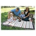 Khaki Pink Outdoor Blanket by JJ Cole Essentials
