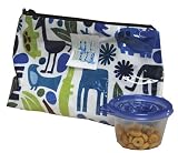 Sammie Cosmetic Bag in Animal Zoo