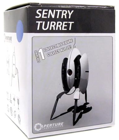 Portal 2 Sentry Turret Mini-Figure (1 Random Figure)