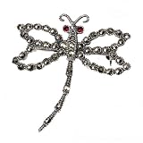 STERLING SILVER BROOCH 43X42mm - Marcasite