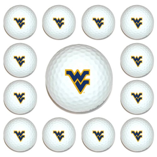 West Virginia Mountaineers Dozen Pack Of Golf Balls From Team Golf