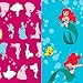 Bumkins Disney Baby Waterproof SuperBib 2 Pack, Princess (Ariel/Princess Silhouette) (6-24 Months)