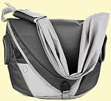 Go Gaga Messenger Bag Black Diaper Bag