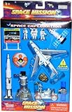 Daron Worldwide Trading RT38145M Lunar Explorer 16 Piece Playset W/MISSION Control Sign