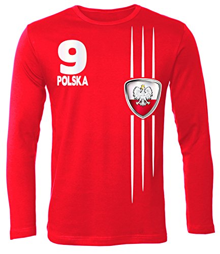 FUSSBALL – FANARTIKEL – POLEN FANSHIRT 3213(HL-R) Gr. S