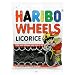 Haribo Gummi Candy, Licorice Wheels, 5-Ounce Bags (Pack of 12)