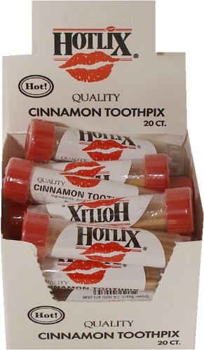 Hot Lix Cinnamon Flavored Toothpicks 20ct by Hot Lix