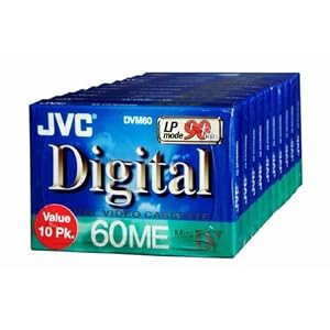 JVC MDV60ME10P Mini DV Tape (10 Pack) by 