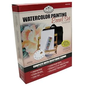 Royal-Langnickel-Watercolor-Painting-Easel-Set