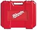 Milwaukee 48-55-3015 Plastic Carrying Case for All Milwaukee Non-Lithium 18-Volt, 14.4-Volt and 12-Volt Drill Drivers and Hammer Drills