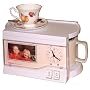 Swan DO1 Teasmade Ceramic Teapot Alarm Clock 4 Cup Capacity