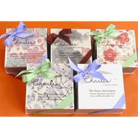 Edible Boxes of Assorted Truffles, Bonbons, Marzipans, and Caramels