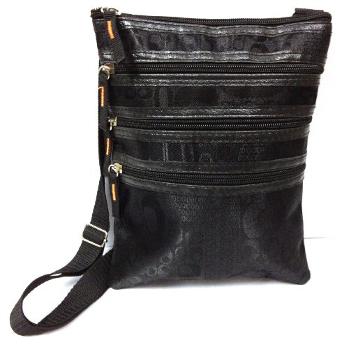 3-6 Day Delivery - Light Weight Designer Style Cross Body Purse, Zipper Compartments and Adjustable Strap