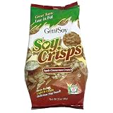 Genisoy Soy Crisps, Apple Cinnamon Crunch, 3.5-Ounce Bags (Pack of 12)