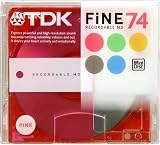 TDK MD〈FINE〉74分 ピンク [MD-FN74PKA]