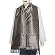 Fashion Accessory Striped Silk Scarf Women Accessories