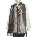 Fashion Accessory Striped Silk Scarf Women Accessories