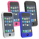 Eforcity Silicon Skin Case For Apple iPhone, 4 color for chosen