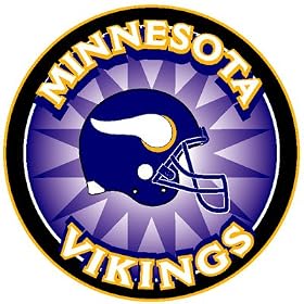 Click here to buy Minnesota Vikings Absorbent Stoneware Coasters with Matching Collectible Tin by Kryptonite.