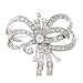 Jewelry : Gaby 'Ssterling Silver C.Z. Diamond Pin Brooch (Holiday Special)