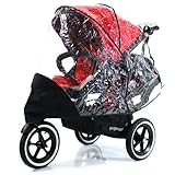 Baby Travel Raincover To Fit Phil and Teds Navigator Double
