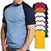 Fruit of the Loom - Kontrast T-Shirt 'Baseball T'