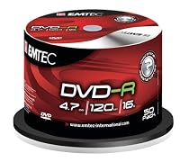 Emtec DVD-R 4.7GB 16X CB (50)