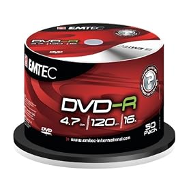 Emtec DVD-R 4.7GB 16X CB (50)