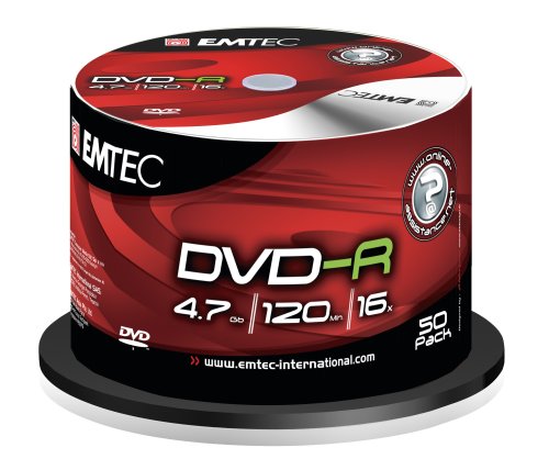  : Emtec DVD-R 4.7GB 16X CB (50)
