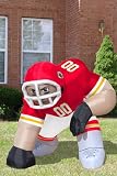 Kansas City Chiefs Bubba Inflatable Lawn Figurine