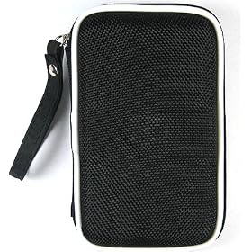 Assorted Colors - Hard Shell Portable GPS Navigator Carrying Case and Screen Protector Compatible for 660 610 650 670 680 200W 205W 250W 255W 260W 265WT - Fits most 4.3 Garmin Nuvi Wide Screen GPS navigator