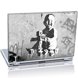 DELL D600 LAPTOP WITH BANKSY DESIGNER LID