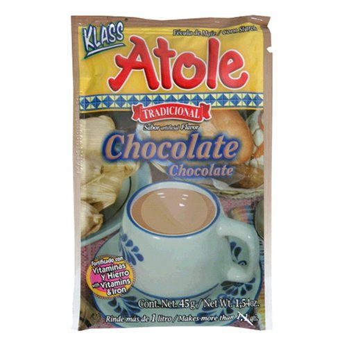 Klass Atole Chocolate Mix, 1.58-Ounce Packets (Pack of 72) by KLASS