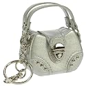 Pink Heart Designs 67083 Silver Handbag Style Keyring Coin Purse