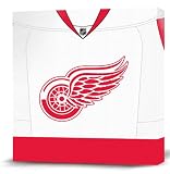 NHL Detroit Red Wings White Jersey Canvas Print (12 x 12)