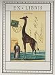 Bookplates Giraffe on Acid Free Paper 18 Bookplates
