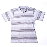 Urban Boundaries - Urban Boundaries Triple Stripe Polo - Gray