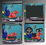Finding Nemo Marlin Dory game SKIN for Nintendo GBA SP