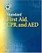 Book cover of Standard First Aid, CPR, and AED.