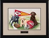 NFL Kansas City Chiefs Jim Killen Signature Black Framed Print