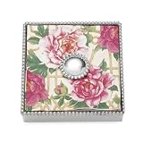 Mariposa Beaded Napkin Holder String of Pearls Weight