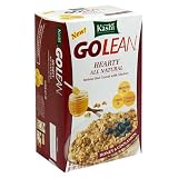 Kashi GOLEAN, Hearty All Natural, Instant Hot Cereal with Clusters, Honey & Cinnamon, 8-Count Boxes (Pack of 4)