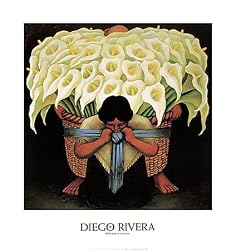 Diego Rivera El Vendedor Print - Unframed