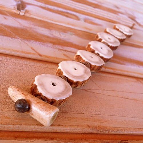 Axis deer antler bracelet