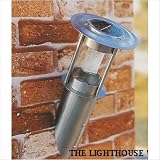 51Q9VuH1HIL. SL160  Unique Arts Opaque Design Solar Wall Light, Angled, Stainless Steel