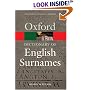 A Dictionary of English Surnames (Oxford Paperback Reference)